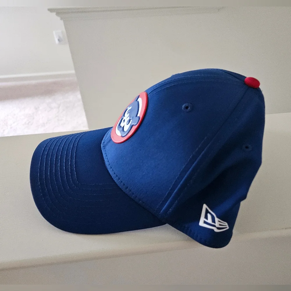 Chicago Cubs New Era 39Thirty Authentic Clubhouse Batting Practice Flex Hat M/L - Picture 4 of 10